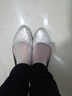 永和春轻便舒适工作鞋老北京布鞋平跟妈妈鞋优雅亮钻女鞋防滑软底女单鞋 浅金 40 标准号码 实拍图