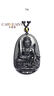 卡薇亚天然黑曜石本命佛吊坠男女士菩萨护身符生肖守护神项链本命年礼物 属兔文殊菩萨附证书 实拍图