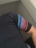 范斯蒂克（vansydical） 紧身衣男运动弹力健身服短袖t恤透气跑步综合训练服 黑拼红蓝流光 MBF72601 XL 实拍图