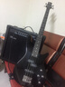 名森贝斯成人初学演奏四弦电贝司音箱套餐 套餐四 贝司加60W贝司音箱 实拍图