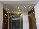 小雏菊藤球珠帘水晶隔断成品玄关鞋柜屏风挂帘子过道门帘卧室客厅免打孔 30条弧形水晶帘 实拍图
