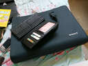 花花公子牛皮男士公文包手提包单肩斜挎包大容量男包真皮商务包文件包 套装组合06 13英寸 实拍图