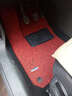 彩八 汽车丝圈脚垫 单个主驾驶脚垫单片司机位副驾驶位地毯式丝圈脚垫 黑红色 20毫米 主驾驶 实拍图