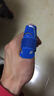 AQ护指篮球护指排球指关节护指绷带加压加长护手指套装备运动护具 蓝色加压款B30922 S/M指围5.7-6.8cm 单只 实拍图