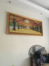 林格印象 油画卧室 壁画 客厅装饰画  沙发背景墙画风景山水挂画 C072黄金大道 含框尺寸70*160适合2.5-3米沙发 实拍图