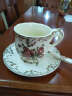 友来福欧式咖啡杯套装陶瓷咖啡杯碟高档英式茶具马克杯下午茶乔迁礼物 玫瑰-单杯碟 实拍图