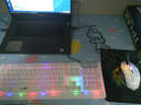 雷迪凯（LDK.al） 悬浮七彩背光键盘笔记本台式通用USB机械手感有线键鼠电竞游戏防水键盘鼠标套装 悬浮彩虹键盘黑+有声机械鼠标宏定义版 实拍图