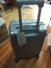 B.L.B.L行李箱26英寸拉杆箱高颜值旅行箱包密码箱男女大容量皮箱子白色 实拍图