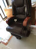 纽麦 老板椅 真皮电脑椅 按摩可躺皮质办公座椅子家用书房 总裁大班椅 精选牛皮+搁脚+按摩 实拍图
