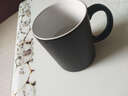 心生忆变色杯子定制印照片diy马克杯定做情侣水杯创意情人节生日礼物 圆把变色杯-黑色 杯子+红色经典礼盒+盖勺 实拍图