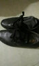 老人头皮鞋男透气软底系带日常休闲爸爸鞋圆头舒适头层牛皮英伦驾车鞋 黑色 40 实拍图