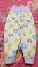 舒贝怡婴儿护肚裤子春秋季宝宝高腰裤春季儿童护脐睡裤家居裤纯棉内搭 仙人掌粉色 80 cm(12-18个月两用档) 实拍图