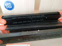 卡贝（cobbe） 抽屉轨道二节电脑桌滑轨键盘托架三节导轨靜音滑道滑槽导轨自吸 黑钢轻音10寸25cm三节轨 实拍图