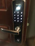 亚太天能 亚太天能指纹锁智能锁电子门锁密码锁家用防盗门锁E3 红古铜 实拍图