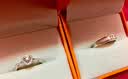 喜钻生日礼物铂金钻石男戒经典夹镶 戒指送老公送爸爸求婚订婚钻戒 PT950铂金7分蓝宝石（公主方） 实拍图