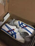 Onitsuka Tiger鬼塚虎休闲大中童鞋男女经典小白鞋MEXICO 66™ BAJA KIDS C4D5Y 白色/蓝色 33.5 实拍图