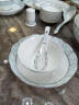 瓷秀源（CIXIUYUAN）碗家用西式餐具单个陶瓷碗碟大号米饭碗面碗 小勺1个 实拍图