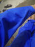 岗通夏天长袖薄款工作服定制套装男女蓝色物业保洁服工装可加字桔红灰色反光条透气劳保服工程服职业装 湖蓝长袖套装 180/XXL 实拍图