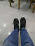 3537男鞋迷彩作训鞋劳保解放鞋男工地耐磨劳保鞋帆布鞋户外休闲鞋 迷彩 40码 实拍图