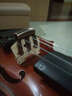 青歌 小提琴琴码子码桥码 大提琴琴码琴马子桥马琴马配件打磨好 M1小提琴码1/2(打磨好) 实拍图