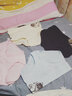 浪莎女士内裤女纯棉高腰大码收腹提臀透气内裤女全棉三角短裤 092高腰混色 4条 L (建议2.1-2.2尺腰围) 实拍图