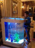 欧宝 鱼缸玻璃生态水族箱子弹头家用客厅屏风金鱼缸大型可定制 抽屉款  侧滤 1.8米长 实拍图
