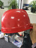 星工（XINGGONG） 安全帽头部防护单筋ABS安全帽监理工程帽工地防砸头盔 免费印字 红色 实拍图