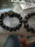 石传百世天然彩虹眼黑曜石手串男士貔貅手链转运珠七夕情人节礼物送男友 【款式四】珠径12毫米手链 实拍图