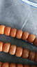 彩荷 藏式风化果菩提根手串108颗佛珠手链 桶珠10*8mm(直径*高) 实拍图