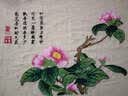 春天十字绣客厅荷花水仙茶花线绣中国风新中式花卉手工小幅挂画 生态棉 6436山茶花 49*35cm 实拍图