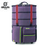 爱路易158航空托运包大容量万向轮行李箱可折叠托运旅行箱折叠包搬家包 梦幻紫 36英寸 5轮3层可伸缩 实拍图