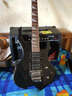 名森（Minsine） 名森白蓝红黑色火焰电吉他大双摇异形电吉它 39英寸 黑色 +礼包 实拍图