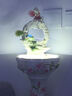 点道（DIANDAO） 天使结婚礼物流水喷泉欧式电视柜摆件客厅家居装饰景创意养鱼缸 81031+雾化器 长49宽49高125CM 实拍图