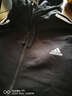 阿迪达斯 （adidas）羽绒服男装 25冬季新款运动服健身休闲连帽防风保暖时尚羽绒外套 黑色连帽/三条纹/绒子含量80%/主推 2XL 实拍图