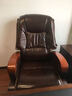 纽麦 老板椅 真皮电脑椅 按摩可躺皮质办公座椅子家用书房 总裁大班椅 精选牛皮+搁脚(颜色备注) 实拍图