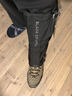 黑晶BLACK CRYSTAL防水防沙透气雪套登山徒步滑雪脚套ID007/ID008 ID007黑色男款 S 实拍图
