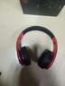 罗巴赫 M2蓝牙耳机头戴式无线发光炫酷听歌高音质可插卡超长续航待机运动耳麦适用于苹果安卓华为小米 黑红+16G内存卡 实拍图