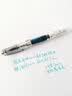 TWSBI 三文堂钢笔 钻石580/ECO透明杆钢笔  活塞上墨式钢笔 学生练字钢笔 钻石580AL(透明色) EF头(约0.38mm) 实拍图