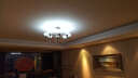 飞利浦（PHILIPS）吊灯 客厅餐厅卧室欧式美式铁艺北欧简欧创意艺术复古新中式吊灯灯具套餐 简美 5头吊灯 纯色布艺灯罩（送5W暖黄光光源） 晒单实拍图