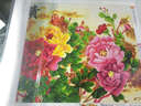 东方美绣新款钻石画花开富贵牡丹花客厅装饰喜庆新中式大画自己手工钻石绣 钻石画 150*60厘米【 满钻】 实拍图