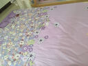 猫薄荷 100%纯棉床笠单件 40支全棉床罩床套防滑床单床垫套席梦思保护套 L星星月亮 【床笠+枕套一对】 180cm*200cm 实拍图