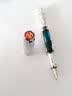 TWSBI 三文堂钢笔 钻石580/ECO透明杆钢笔  活塞上墨式钢笔 学生练字钢笔 钻石580AL(透明色) EF头(约0.38mm) 实拍图