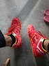 海尔斯中考体育跑鞋立定跳远专用鞋男女学生体侧中考鞋训练鞋跳高鞋699s 699红色 （跑跳综合经典款）建议拍大一码 44 实拍图