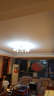 飞利浦（PHILIPS）吊灯 客厅餐厅卧室欧式美式铁艺北欧简欧创意艺术复古新中式吊灯灯具套餐 简美 5头吊灯 纯色布艺灯罩（送5W暖黄光光源） 晒单实拍图