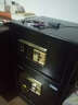 虎牌 保险柜办公家用双门电子密码保险箱 全钢指纹保管柜BGX-M/D-80S 指纹密码双开门80#-金刚黑 实拍图