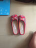 娟的绢 老北京布鞋民族风绣花拖鞋女 居家坡跟包头鞋子 1123-91 红色 40 实拍图