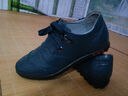 保罗骑士增高鞋男士内增高鞋休闲鞋时尚真皮男鞋增高6厘米男士皮鞋隐形增高 海兰色 38 实拍图