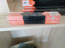 卡贝（cobbe） 抽屉轨道二节电脑桌滑轨键盘托架三节导轨靜音滑道滑槽导轨自吸 黑钢轻音10寸25cm三节轨 实拍图