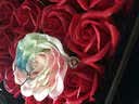 露趣情人节礼物生日送女生老婆女朋友闺蜜情侣实用玫瑰花项链礼盒 星期耳钉+娇艳红香皂花 实拍图