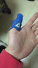 AQ护指篮球护指排球指关节护指绷带加压加长护手指套装备运动护具 蓝色加压款B30922 S/M指围5.7-6.8cm 单只 实拍图